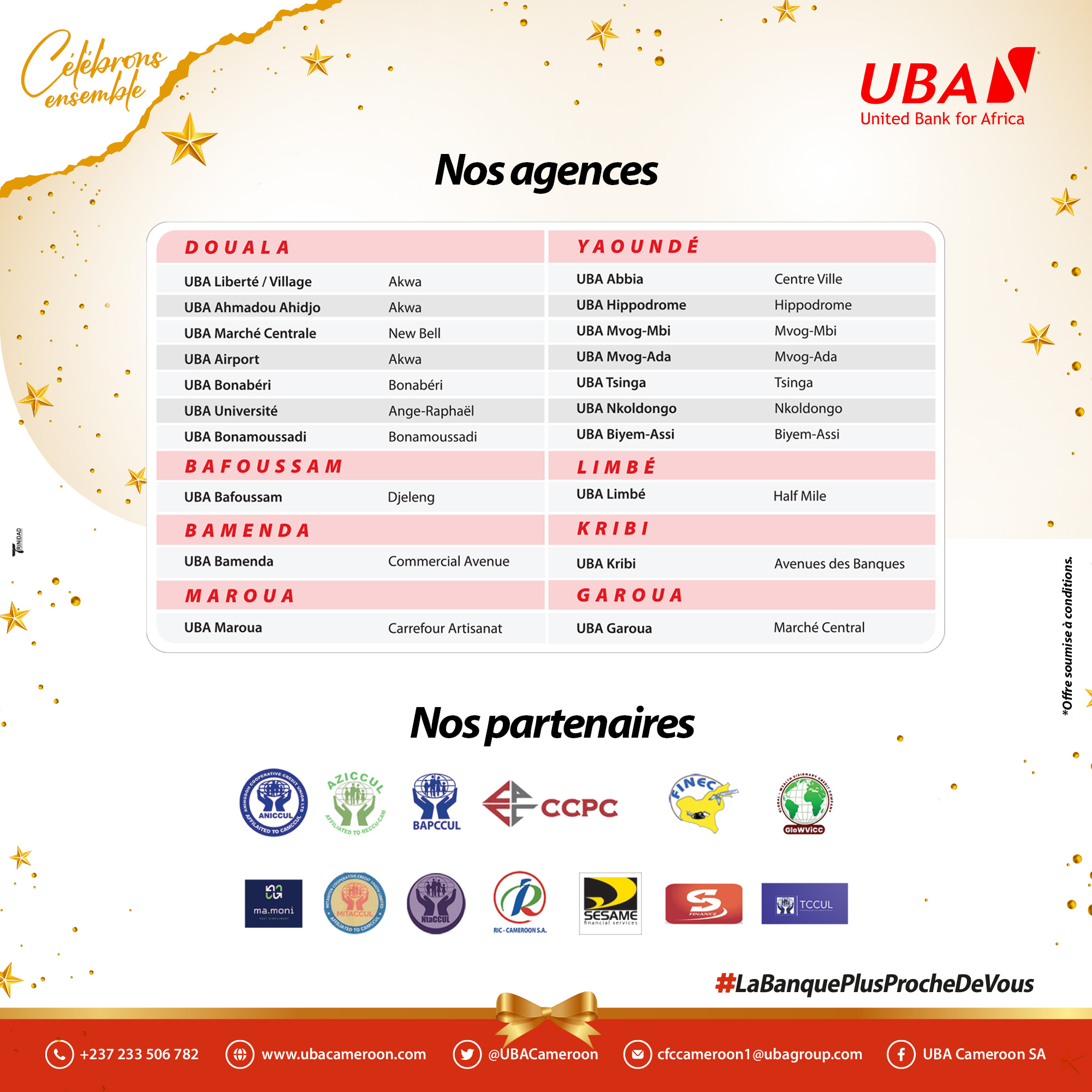 Agence UBA et partenaires